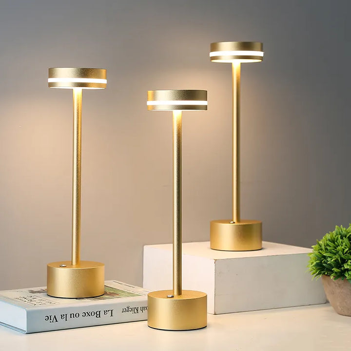 Luvikno | Trådløs oppladbar elegant bordlampe - Forvandle interiøret ditt