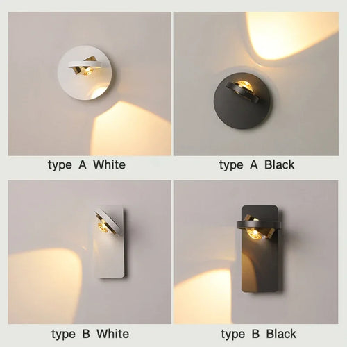BrightTurn – Justerbar LED Vegglampe for Ethvert Rom Luvikno