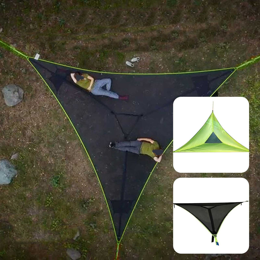 Triangle Giant Aerial Camping Hammock | Luvikno