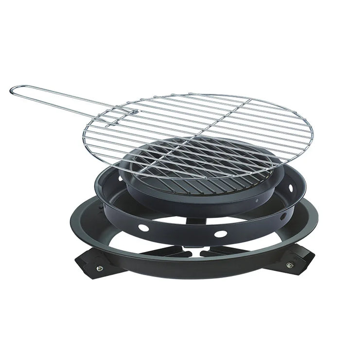 Bærbar Non-Stick Elite Adventure Campinggrill | Luvikno
