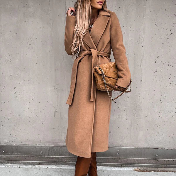 Luvik | stilfull cardigan med belte