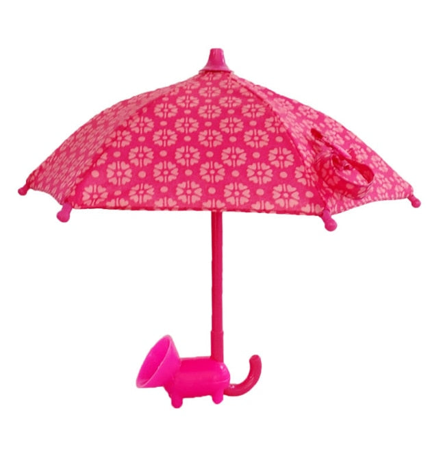 Telefon Parasol Solskjerm - Søt Mini Parasol for Telefon med Universell Justerbar Sugekopp Stativ | Luvikno