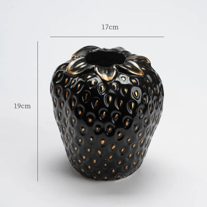 Stygg Jordbær Vase | Luvikno