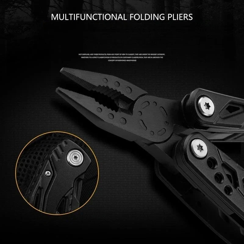Ultimate Outdoor EDC Spenne Folding Survival Multi-Verktøy | Luvikno