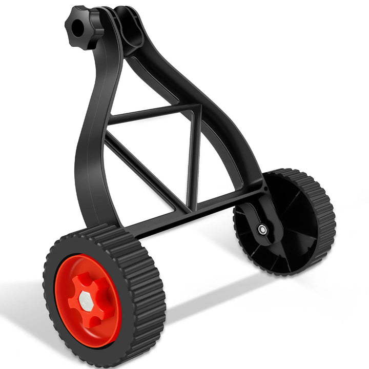 Luvikno | Universal Support Wheel TRIMNOVA EasyRoll | Høydejusterbar | Venner for rygg og armer | For plener og buskmaskiner