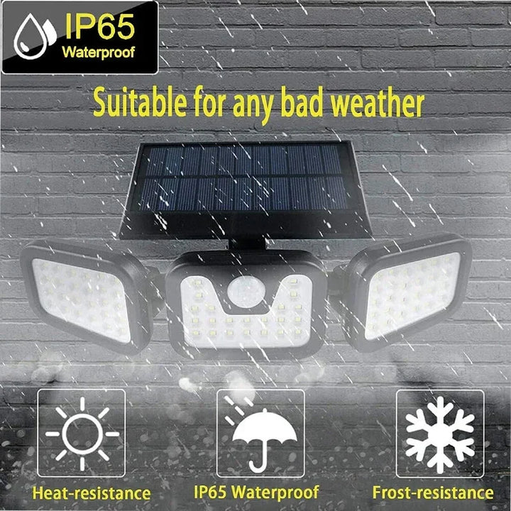 Power Save Bevegelsesaktivert Ute Sollys | Luvikno