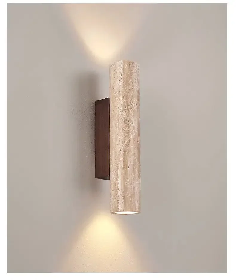 Luvikno | LumeStone Vegglampe – Luksuriøs LED Marmorlys for Stilige Interiører