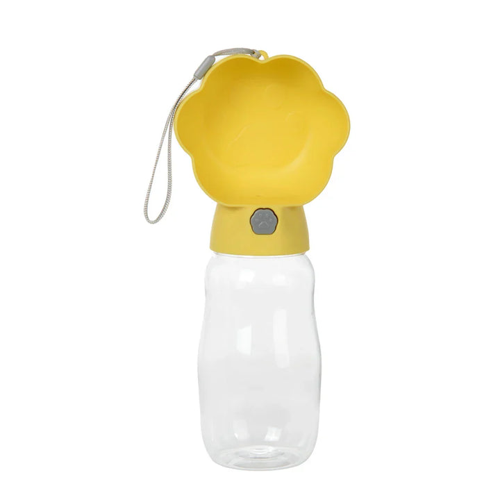 Luvikno | Droppa DuoBottle Drikkeflaske | 2-i-1 Vann- & Matdispenser for Hunder & Katter | Lekkesikker & Bærbar | 380 ml / 530 ml