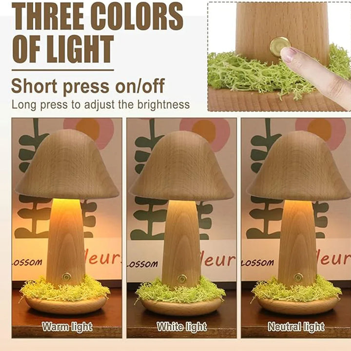 Fortryllet sopp lampe