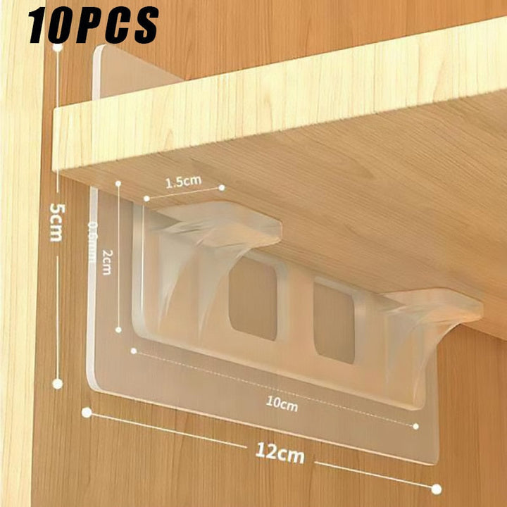 Selvheftende Closet Wizard Hylle Støtte Bracket | Luvikno