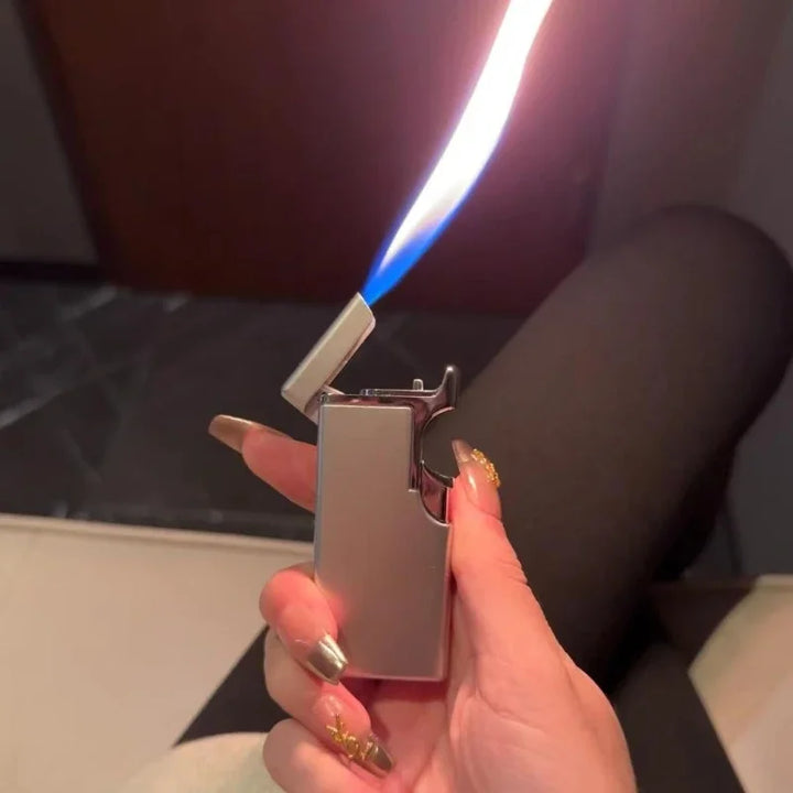 Metal Double Fire Jet Butane Lighter | Luvikno