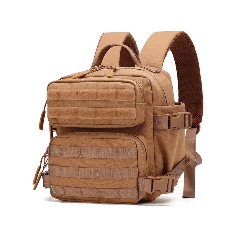 Luvikno | Tactivo Mini-Ryggsekk 9L | MOLLE-Utendørs Ryggsekk | Kompakt & Holdbar | For Fotturer, Camping & EDC