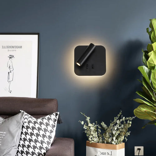 FlexiGlow Lys – Justerbar LED Vegglampe Luvikno