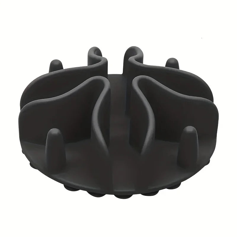 Luvikno | Mindrauf Slow-Feeding Insert for Dog Bowls | Fremmer sunn fordøyelse & mental stimulering | Laget av myk silikon | Passer for alle størrelser