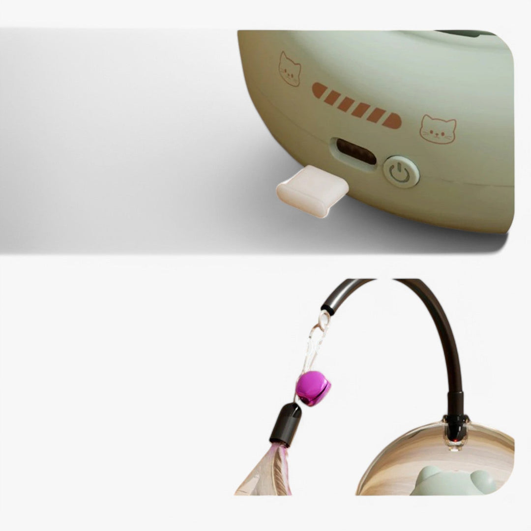 Smart Cat Laser "Hunting Light" med regnbuefunksjon og USB-lading | Luvikno