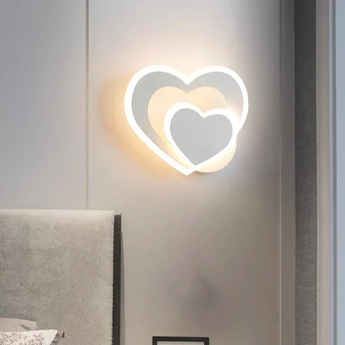 HeartGlow Vegglampe - Moderne LED Belysning Luvikno