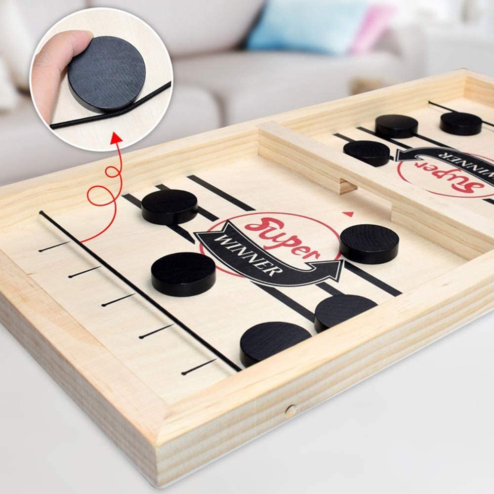 2-i-1 Foosball & Shuffleboard Moro – GameMaster | Luvikno