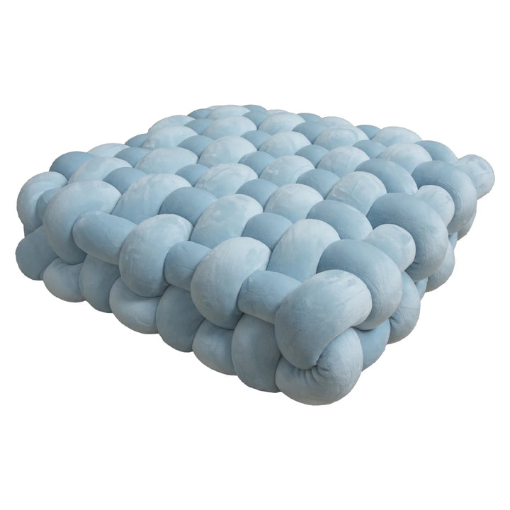 Chunky Woven Knot Cushion | Luvikno
