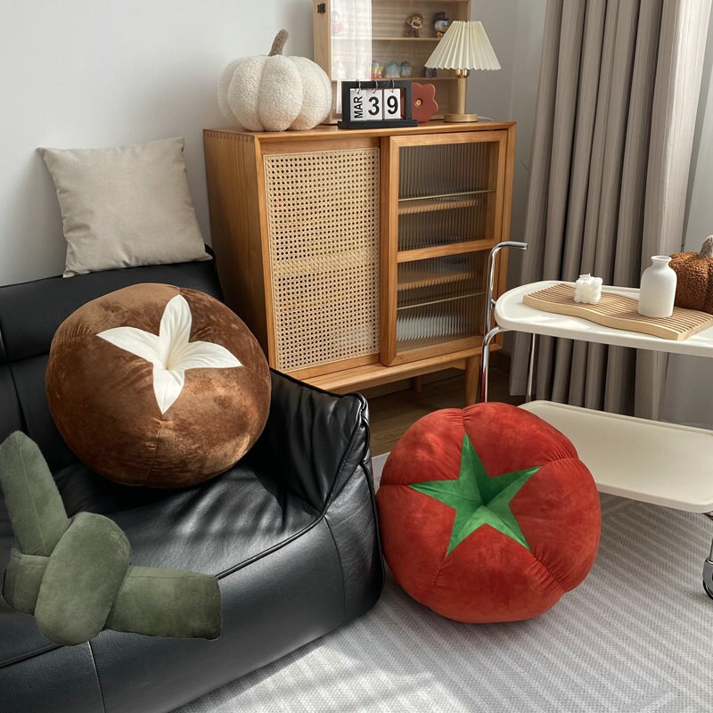 Fluffy Vegetable Cushions | Luvikno