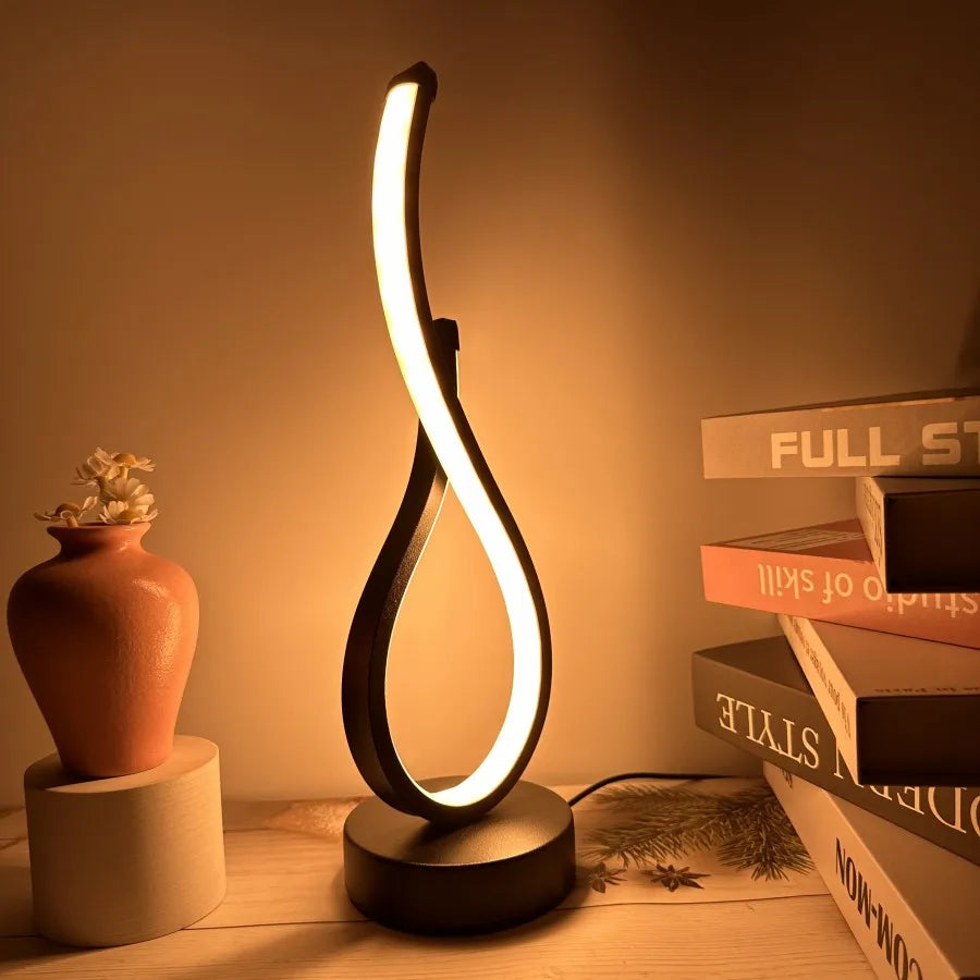 Farget LED Ambient Lampe Luvikno