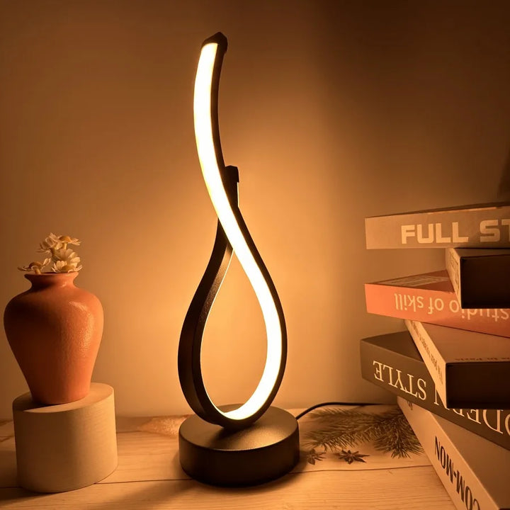 Farget LED Ambient Lampe Luvikno