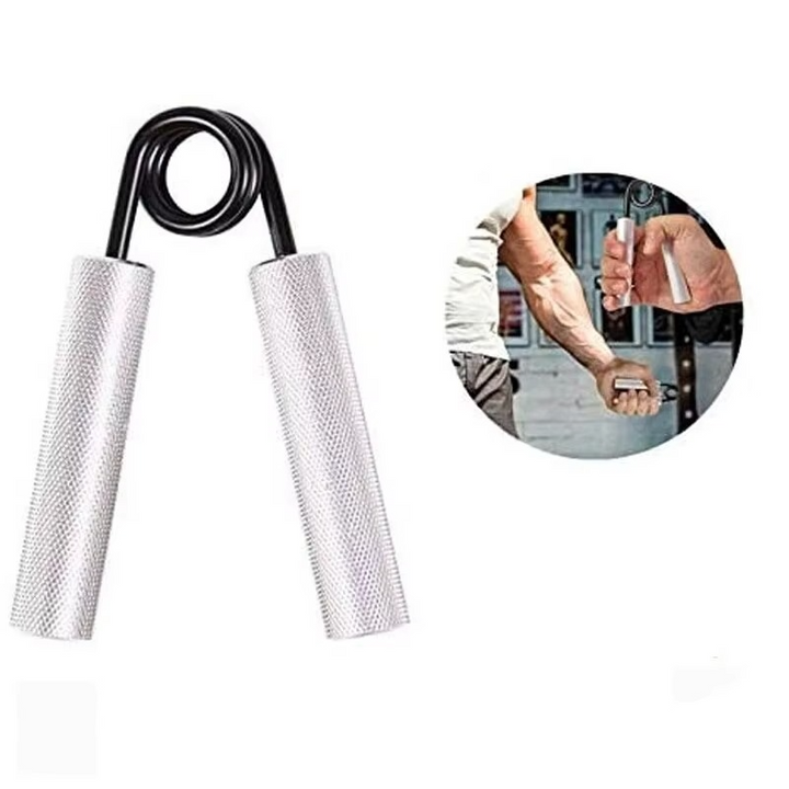 Justerbart aluminium håndgrep styrketreningsapparat for finger- og armfitness Luvikno