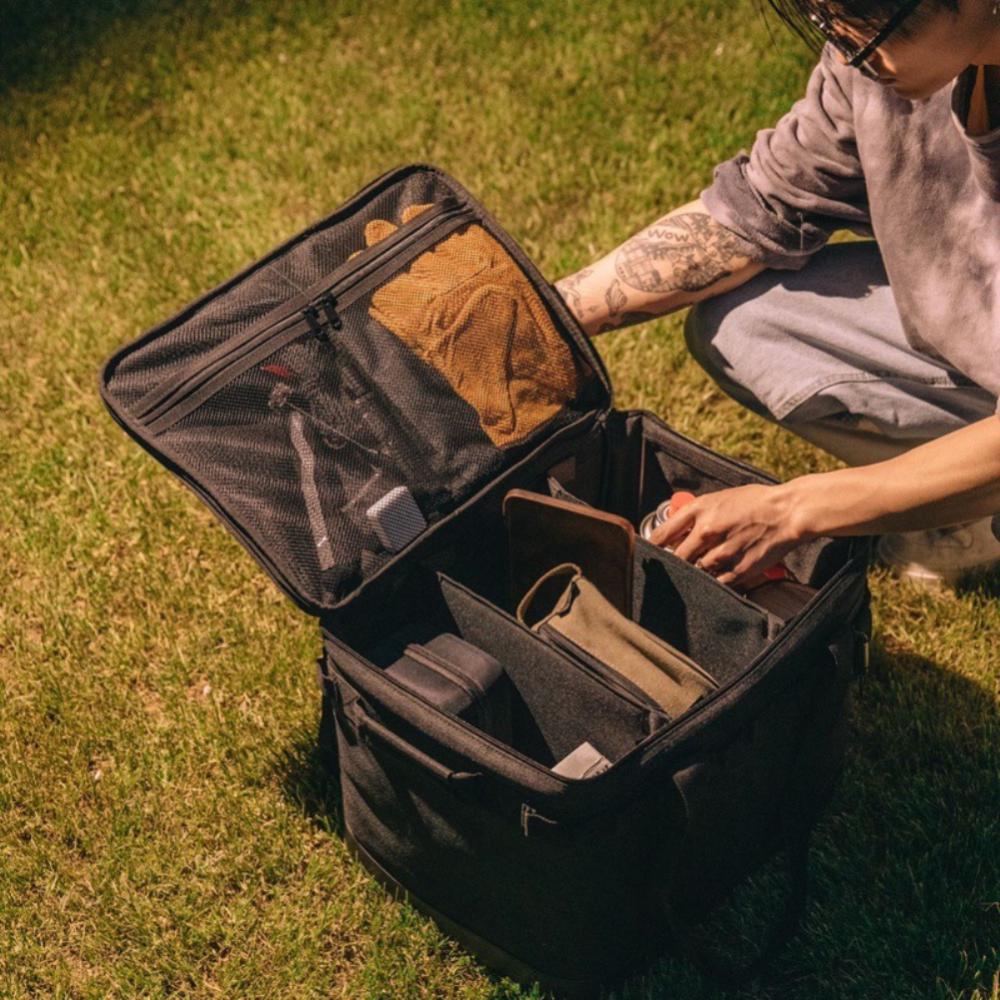 Multi-Compartment Utendørs Sti Camping Slank Oppbevaringsveske | Luvikno