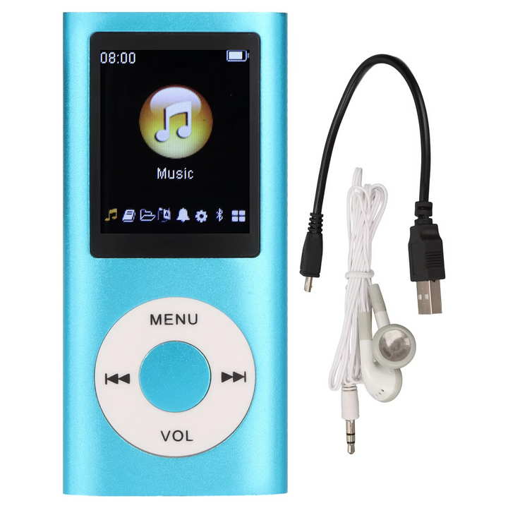 Kompakt høyoppløselig 1.8" LCD MP3-spiller Luvikno