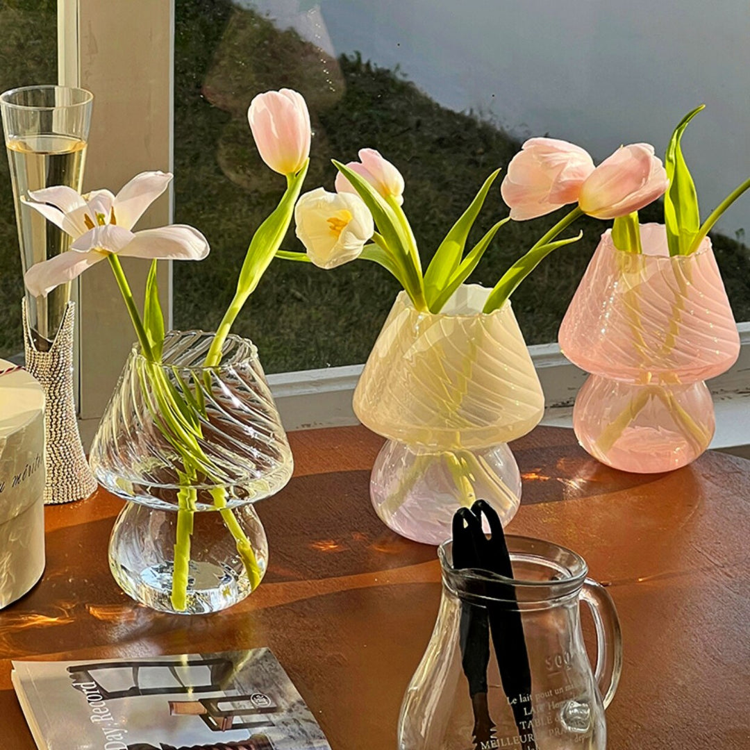 Nordisk Stripete Glassvase | Luvikno