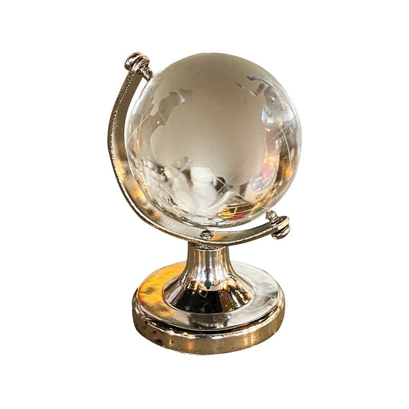 Klar Transparent Miniatyr Glass Jordklode | Luvikno