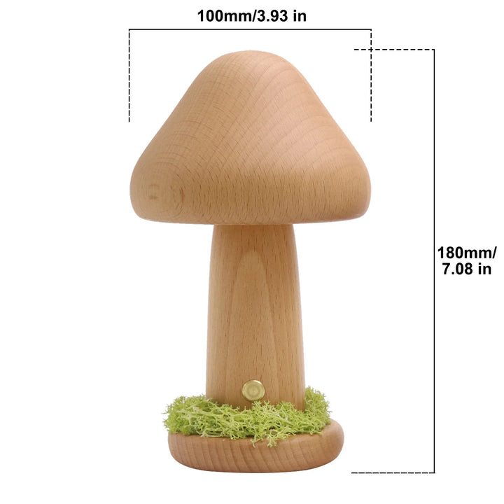Fortryllet sopp lampe