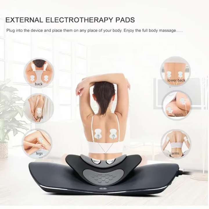 Ultimat Lindre Nakke Massasjepute med Shiatsu Dyp Knytting Luvikno
