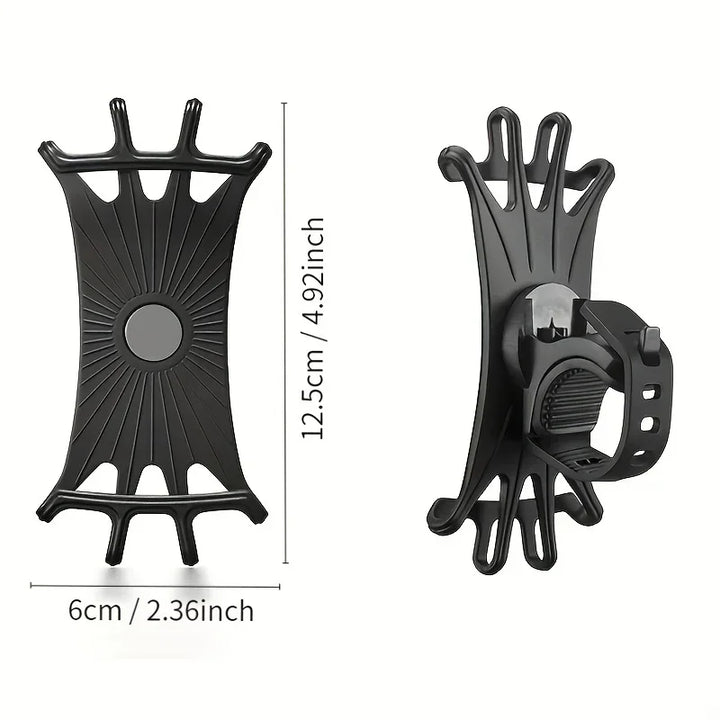 Luvikno | Velogrip 360 | Smartphone holder sykkel & motorsykkel | 360° roterbar | Universell & støtsikker laget av silikon