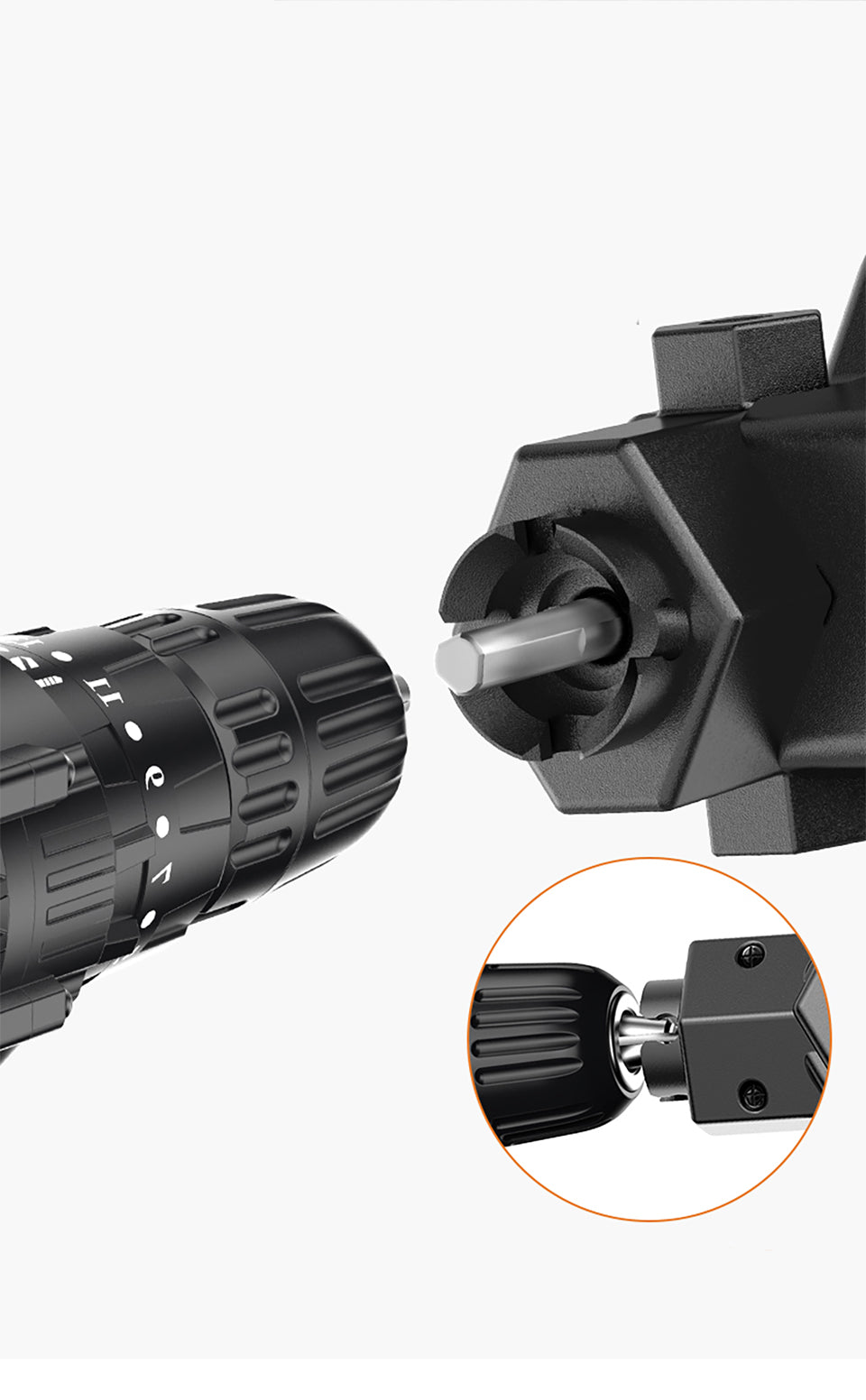 Luvikno | ChainTek - Universell Motorsag Borrkobling