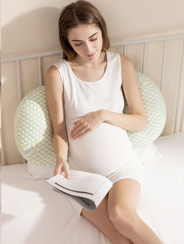 ComfyMama U-formet graviditetpute – Full kroppsstøtte & vaskbart trekk | Luvikno