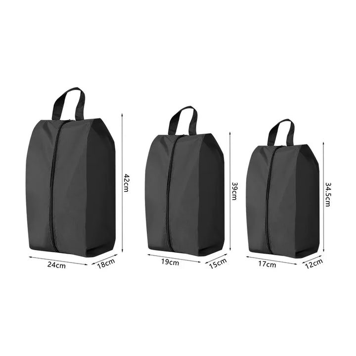Luvikno | PACKSHOES Reisesko Bag | Vannavstøtende & Støvfritt | Med Glidelås | Tilgjengelig i 3 Størrelser & 6 Farger