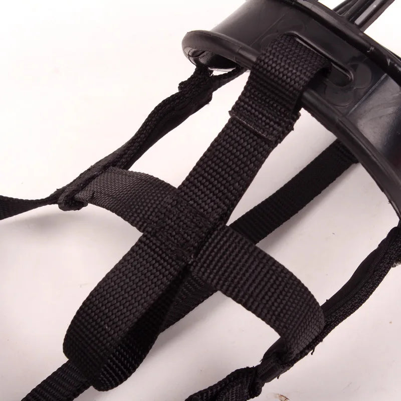 – Justerbar silikon hunde-muzzle Luvikno