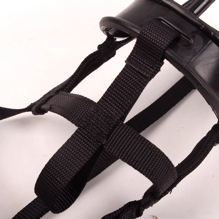 – Justerbar silikon hunde-muzzle Luvikno