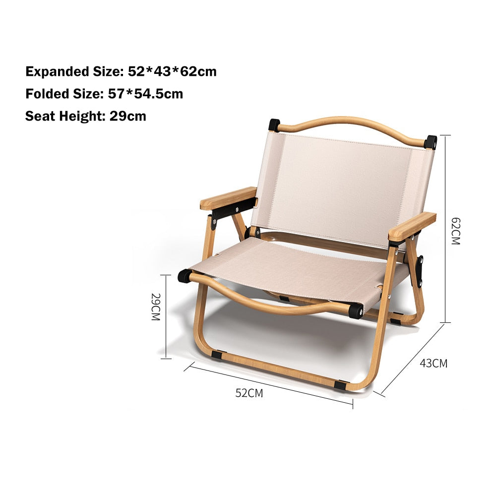 Foldbar Anywhere Comfort Utendørs Stol | Luvikno