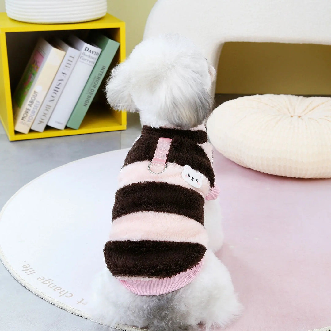 Varmere fleece hundegenser for små hunder Luvikno