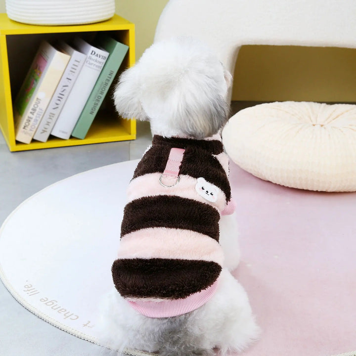 Varmere fleece hundegenser for små hunder Luvikno