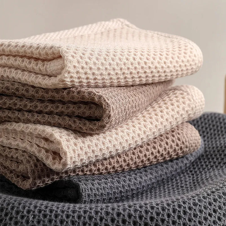 LinoHaven 6-Pack Luksus Håndklær Ultralett Absorberende Bomull | Luvikno