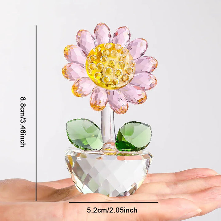 Crystal Glass Solsikke | Luvikno