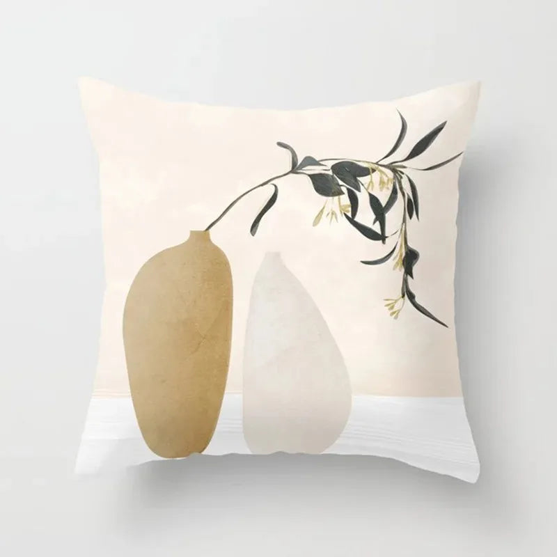 Luvikno | VelvetHaven Putetrekk - Stilfullt Botanisk Putetrekk for Frisk Interiørfornyelse