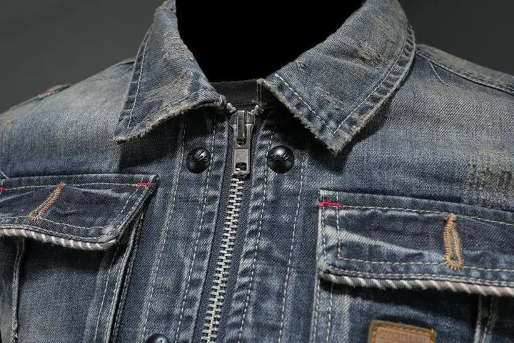 Luvik | Retro Denim-jakke