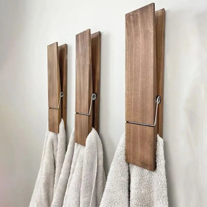 Luvikno | Elegant Håndklippsklips for Stilige Bad – Lett å Installere