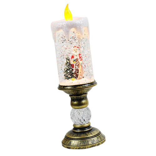 Crystal Echo Christmas Water Candle | Luvikno