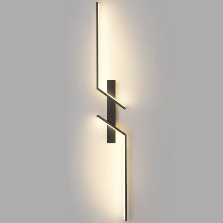 Elegant LED Strip Vegglampe for Moderne Hjemmedesign Luvikno