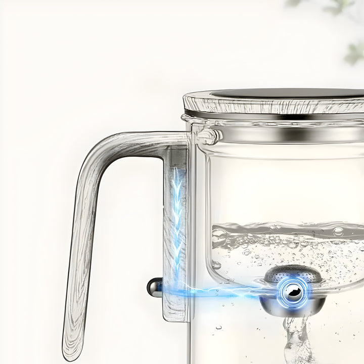 TranquilSip Teekanne – Magnetisk Bryter Filterglass Teapot | Luvikno