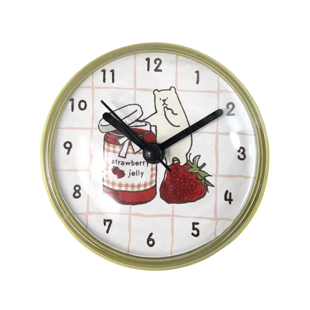 WaterProofClock – Kompakt Sugekopp Klokke for Bad Luvikno